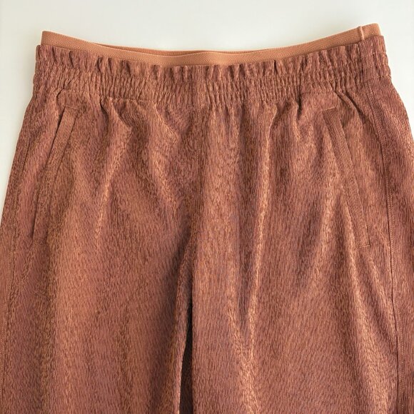 Athleta Echo Wide Crop Pant (Size 10) Clay Active Casual Travel Comfort - Picture 7 of 11